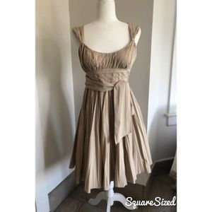 Tan Moschino Cheap & Chic  Sundress